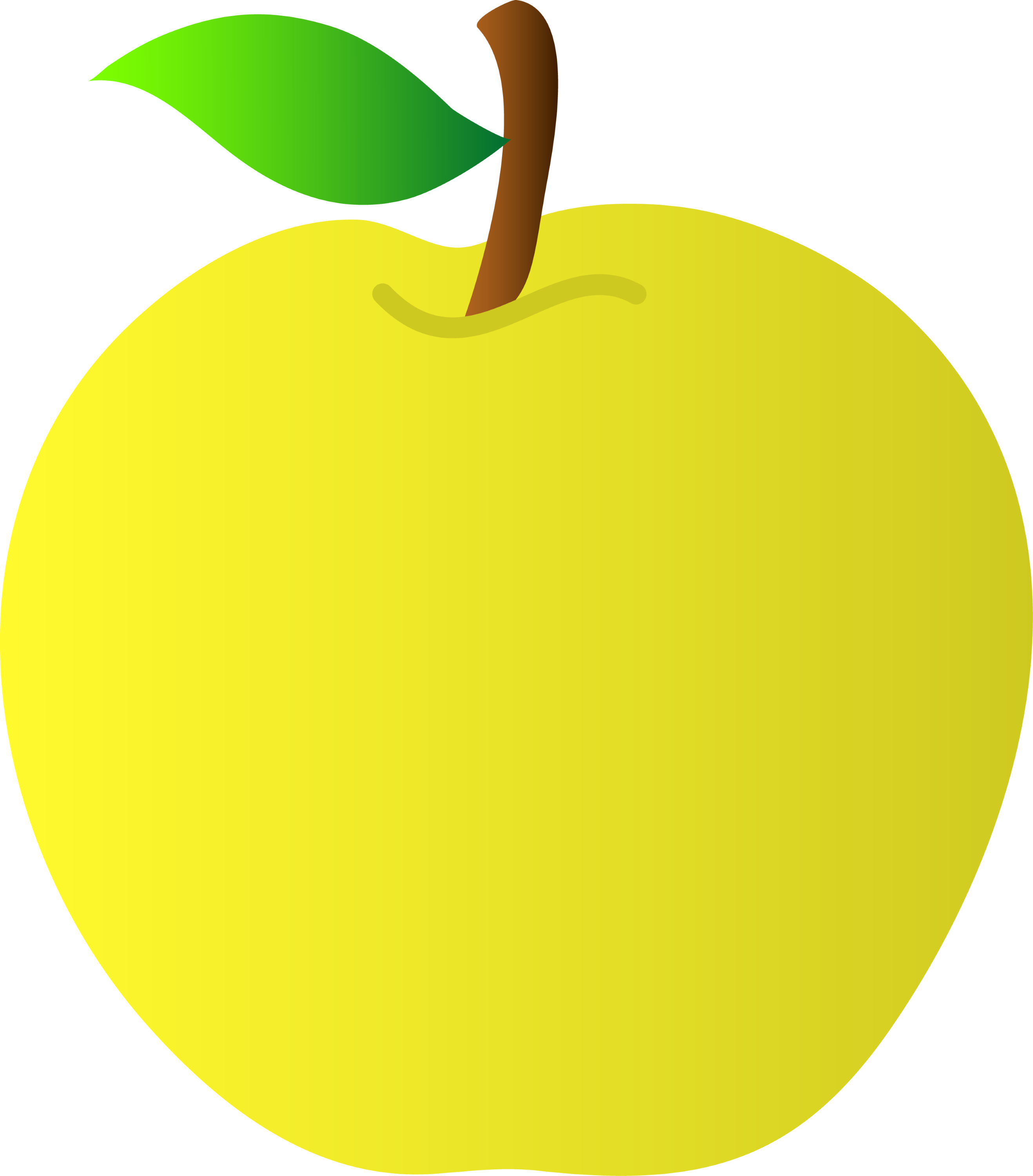 clip art golden apple - photo #4