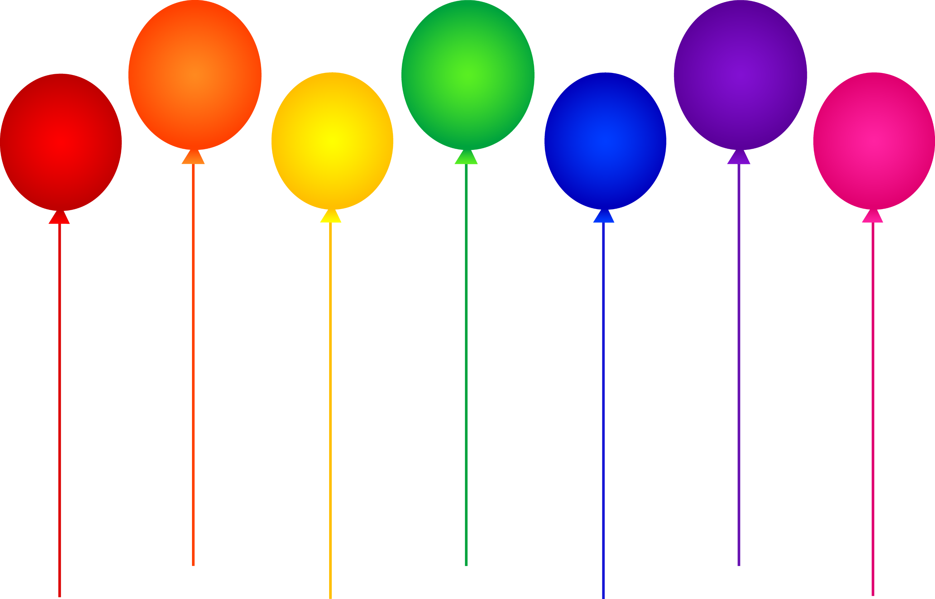 clip art balloons birthday free - photo #33