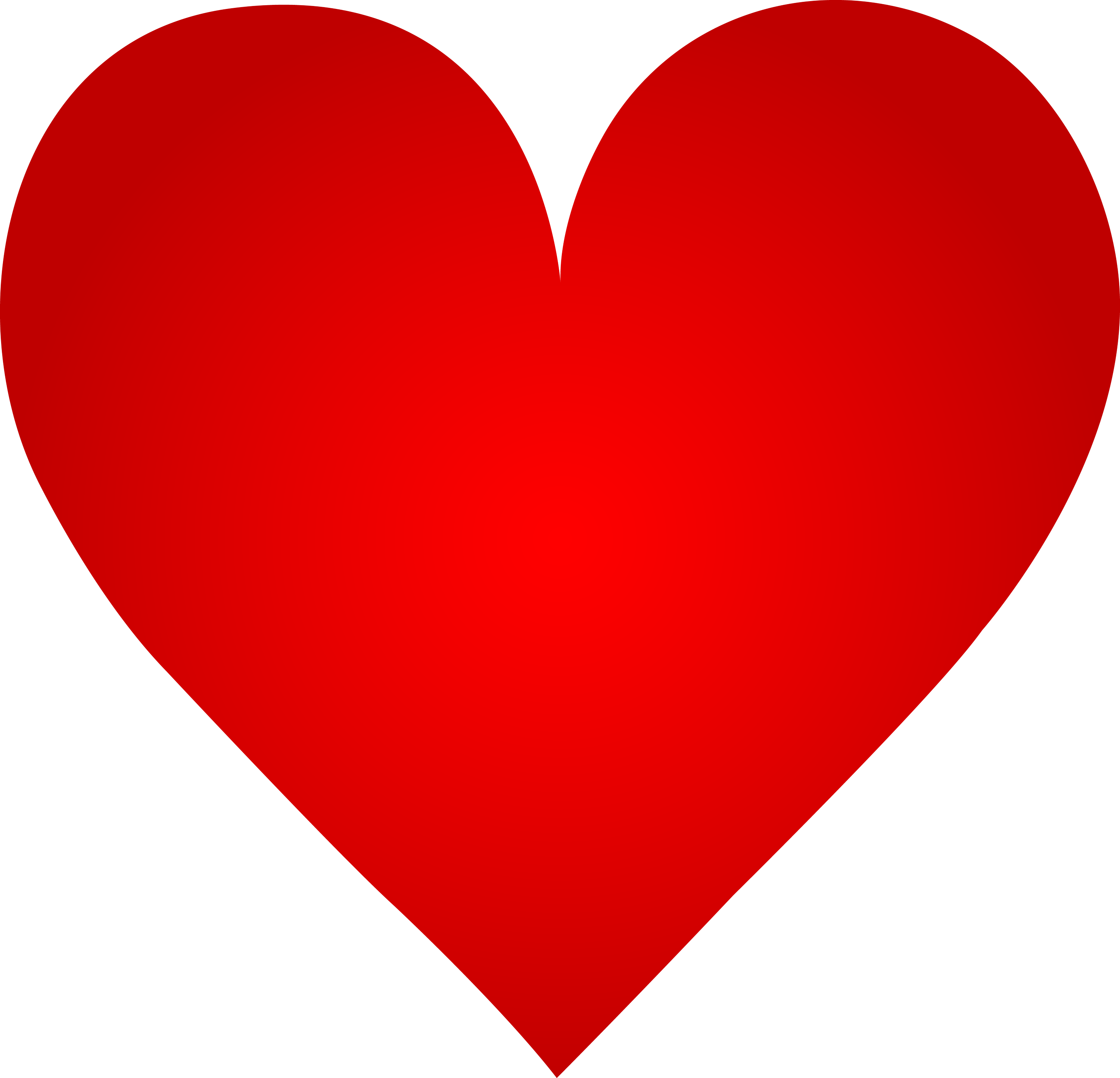 big red heart clipart - photo #3
