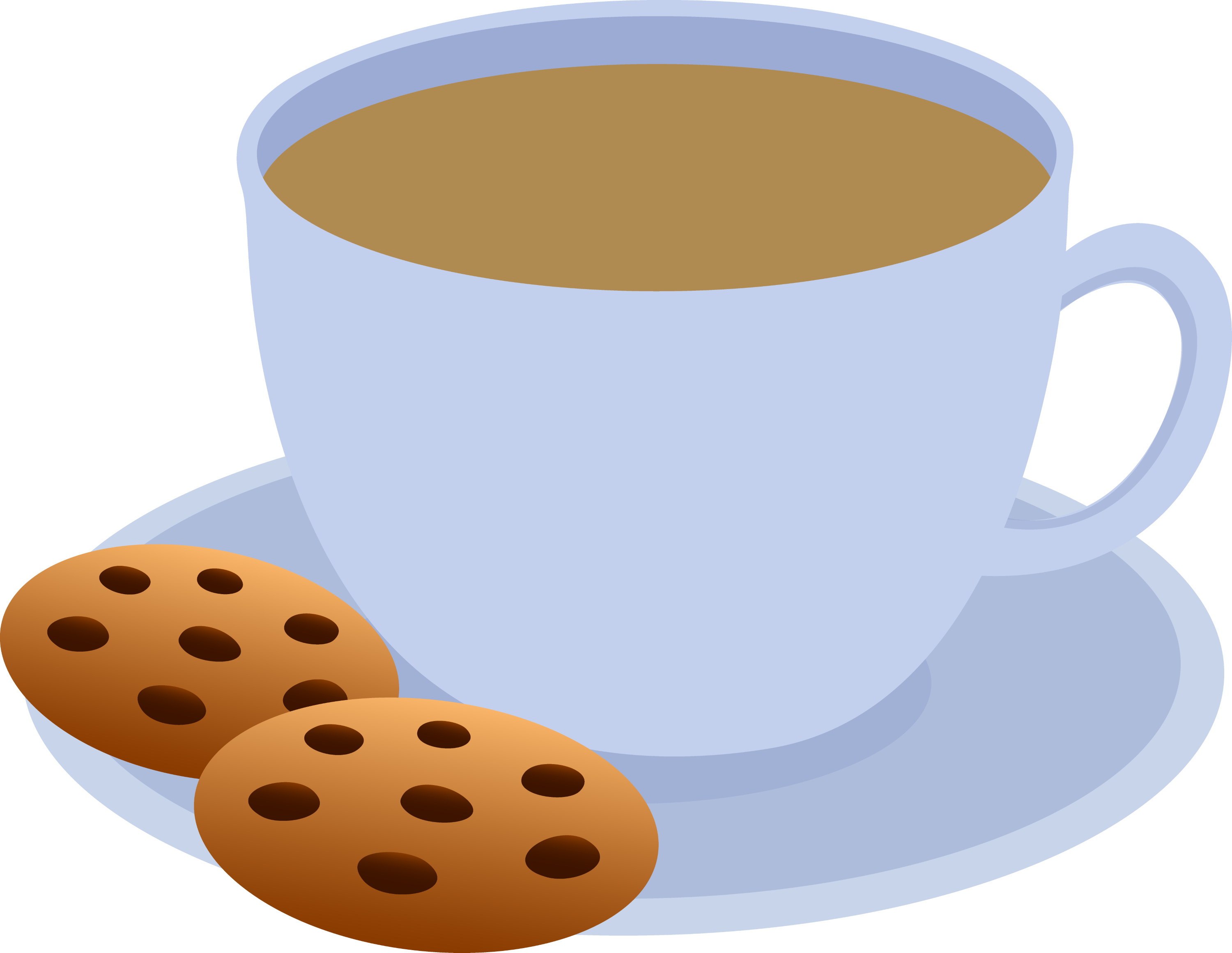 free clipart coffee and cookies - photo #1