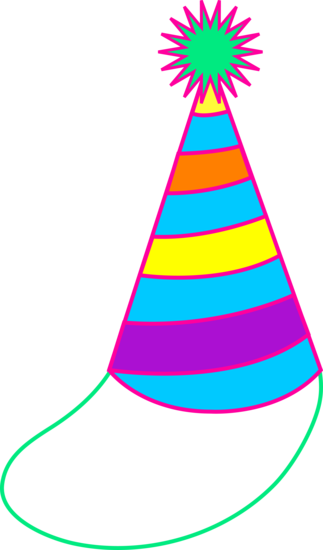 Birthday Party Hat Colorful Party Hat
