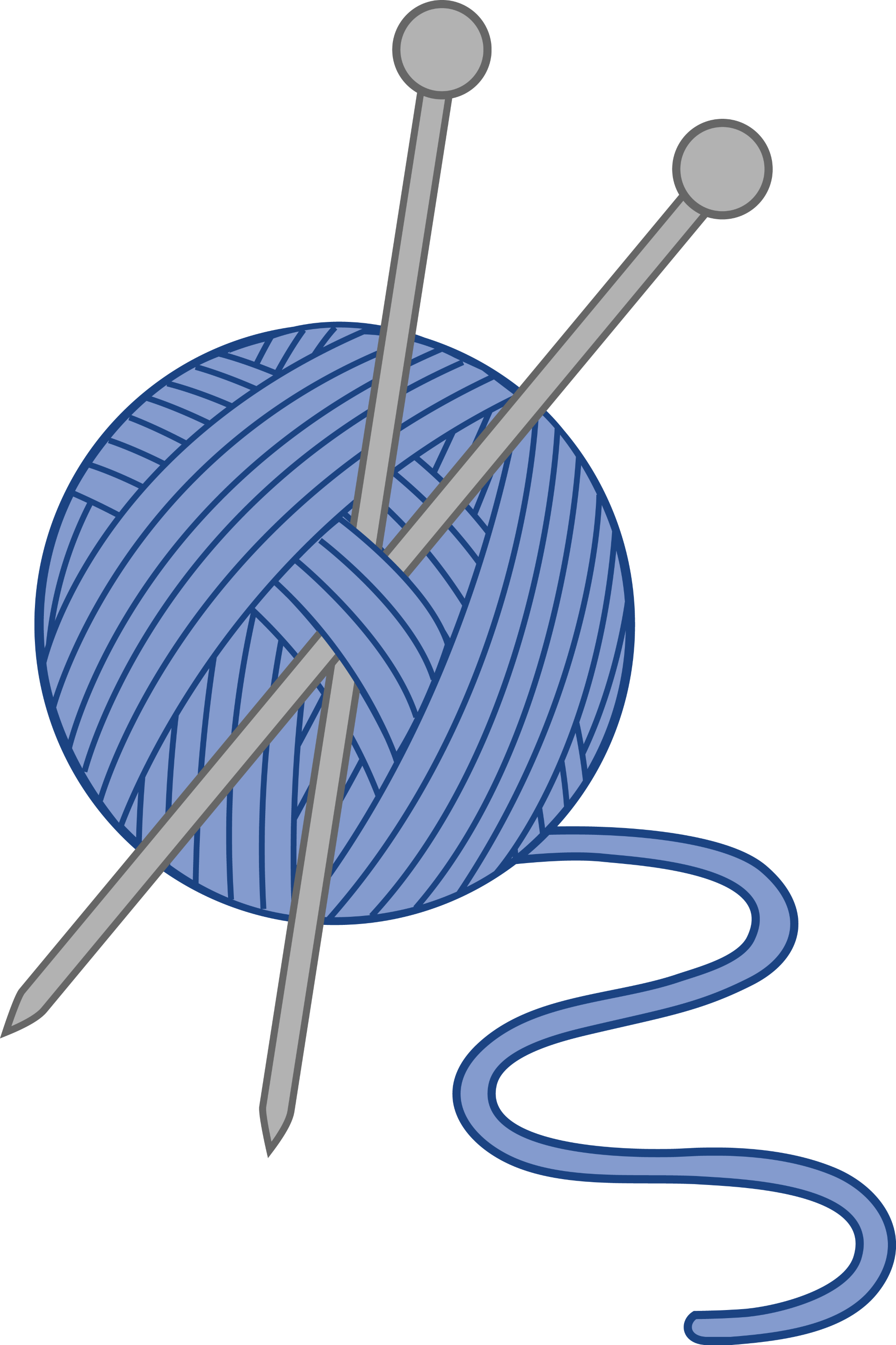 blue yarn and knitting needles free clip art christmas crochet thread
