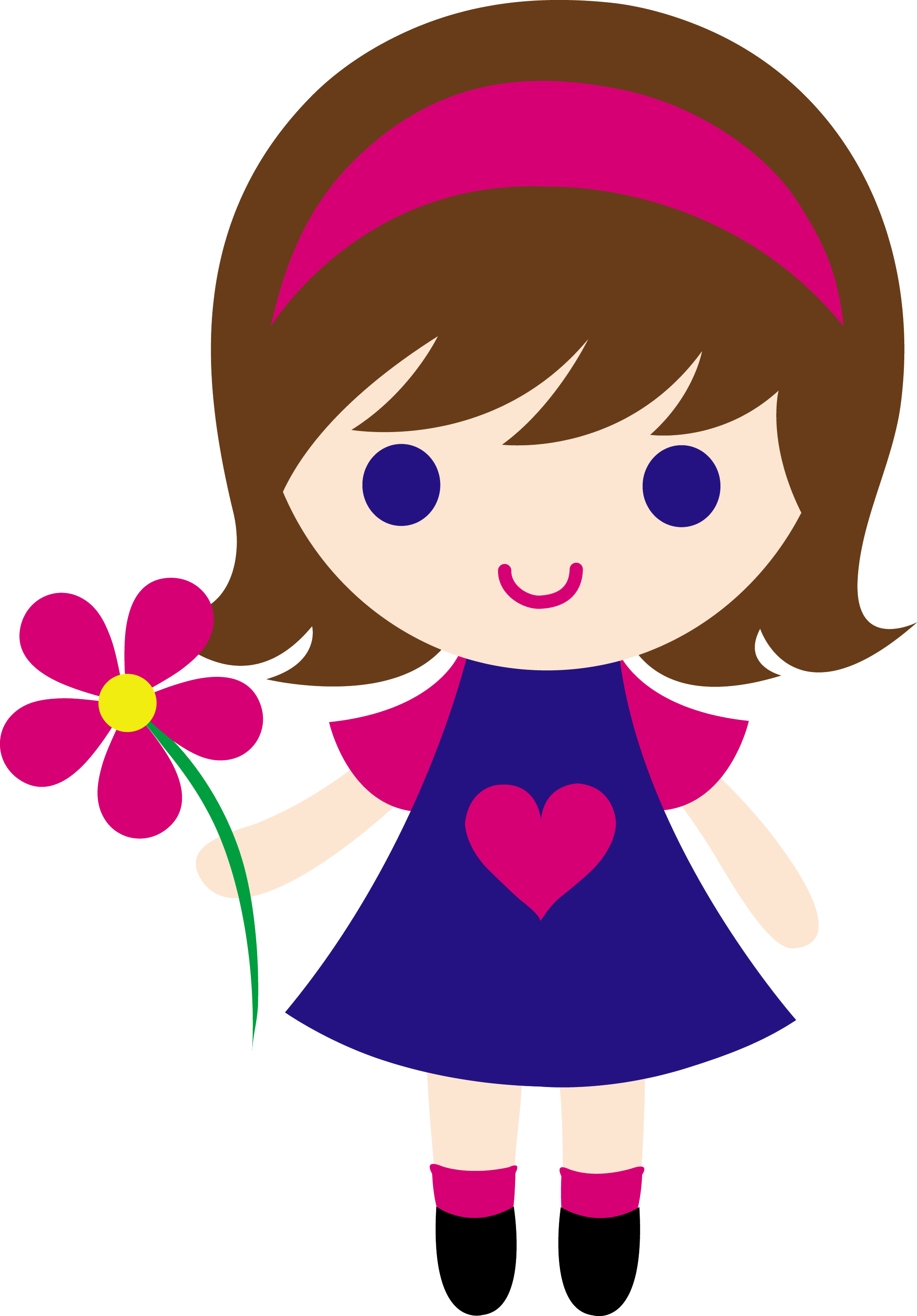 clip art girl pictures - photo #1