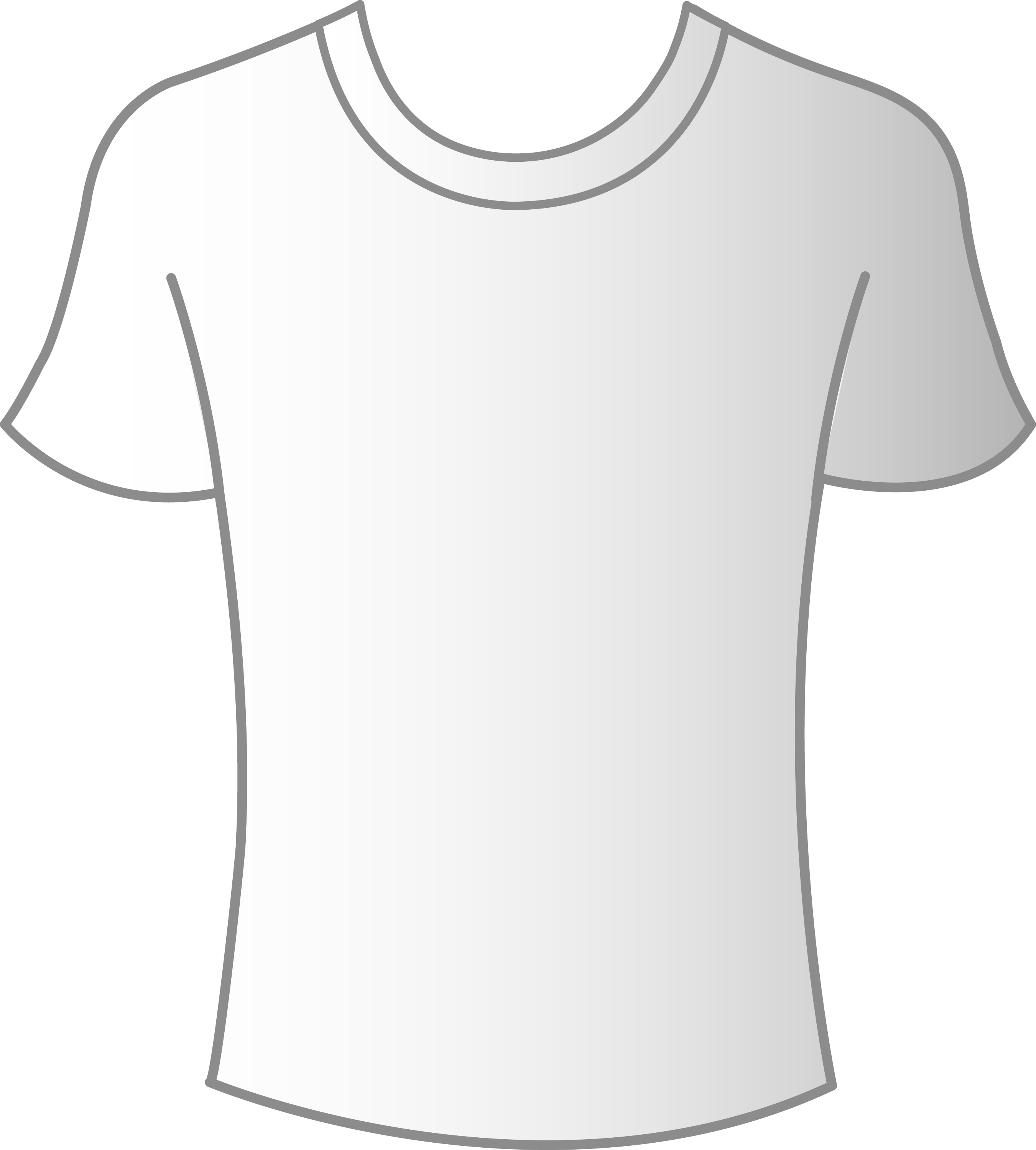 free clip art t shirt outline - photo #29